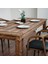 Doğal Ladin Ahşap Yemek Masası - Oturma Odası / Yemek Odası Için 6