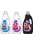 Sıvı Deterjan 1500 ml Beyazlar-Siyahlar-Renkliler 3 Lü Karma Paket 1