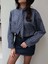 Ekose Fular Detay Gömlek 3