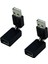 Usb2.0 360 Derece Dönebilen Uzatma Adaptörü (Siyah) (Yurt Dışından) 1