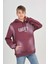 Erkek Çocuk Relax Fit Kapüşonlu Cepli Baskılı Sweatshirt 1