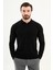 Fitilli Slim Fit Polo Yaka Erkek Triko Kazak 1