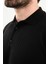 Fitilli Slim Fit Polo Yaka Erkek Triko Kazak 2