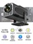 HY320 Siyah Taşınabilir Sinema Projektörü 4K 1080P 10 W Güçlü Bluetooth Akıllı Projeksiyon Wifi 7