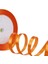Saten Kurdele 6 mm Orange 5 Metre 1