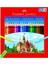 Karton Kutu Boya Kalemi, 24 Renk, Yumuşak ve Canlı Renkler, Kolay Açılır 15