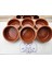 Toprak Kase Takımı Güveç Seti Sırlı 6'lı 1