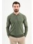 Fitilli Slim Fit Polo Yaka Erkek Triko Kazak 1