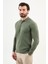 Fitilli Slim Fit Polo Yaka Erkek Triko Kazak 3