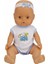 2030121 Boubou Altını Islatan ve Konuşan Bebek Seti 30 cm 5
