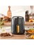 Sağlıklı ve Pratik Kullanımlı 2505H Airfryer, Şık Antrasit Renkli 2