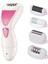 4 In 1 Su Geçirmez Epilasyon Aleti Epilatör Cihazı Tüy Alma Makinesi Topuk Törpüsü (5422) 5