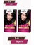 Deluxe 115 ml Siyah 1-0 Saç Boyası Krem Formda Canlı Renkler ve Uzun Süre Kalıcı 2