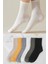 Unisex 6 Çift Düz Tenis Çorap 1