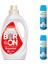 Doğal Sıvı Çamaşır Deterjanı Boron Beyazlar Için 26 Yıkama+ Bortam Dezenfektan 500 Ml*2 Adet 1