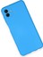 Samsung Galaxy A04 Kılıf Nano Içi Kadife Silikon - MAVI-(5796) - TGR4088-2810 3
