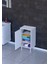 Arden 40 cm Beyaz 2 Bölmeli Banyo Düzenleyici Dolap 1 Raflı Çok Amaçlı Mutfak Dolabı 40X75X32,5 cm 3