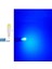 (4xadet) 1 Set 12V LED Mını Dipsiz T5 Blue (Mini Dipsiz Ampul Mavi) 4