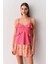 Pembe Daphne Atlet Şort Pijama Takımı 1