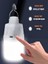 LED 30W Şarj Edilebilir Taşınabilir LED Ampul, Kamp Çadır ve Karavan Için Uygun, Kanca Askılı LED Ampul 2