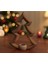 Yılbaşı Ağacı Tealight Mum Tutucu (2'li Set) | 18 cm ve 14 cm | LED Mum Hediyeli | 3D Baskı Dekor 2