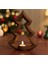 Yılbaşı Ağacı Tealight Mum Tutucu (2'li Set) | 18 cm ve 14 cm | LED Mum Hediyeli | 3D Baskı Dekor 3