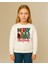 Merry Christmas Baskılı Yılbaşı Yeni Yıl Konsept 3 Iplik Bisiklet Yaka Unisex Sweatshirt (4-13 Yaş) 2
