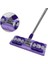 Mandallı Mop Seti + 1 Yedek Bez - Yüzey Temizleme Havlusu Uyumlu 80-125 cm Ayarlanabilir Sap 1