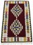 El Dokuma Yahyalı Yün Kilim 0558 - Yeni - Çok Renkli 4