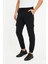 Erkek Siyah Jogger Eşofman Altı Rahat Kalıp, Kargo Cepli, Lastikli Paça, Günlük Spor Pantolon 1