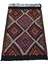 El Dokuması Karapınar Yörük Cecim Yün Kilim 0562 - Yeni - Çok Renkli 4