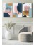 Modern Pastel Formlar 3’lü Kanvas Tablo 1