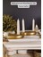 Şamdan Mumluk, Dekoratif Altın Renk, Tealight Mumluk, Şık ve Zarif Tasarım 2