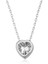 Gümüş Kalp Bayan Kolye 1
