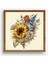 Ayçiçeği Ahşap Çerçeveli Tablo 1