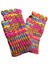 El Örgüsü Etnik Karışık Renkli Yarım Parmak Eldiven 3