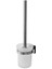 Tema Premium Klozet Fırçası Krom | Duvara Montajlı Paslanmaz Wc Fırçalığı 5 Yıl Garantili 1