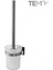 Tema Premium Klozet Fırçası Krom | Duvara Montajlı Paslanmaz Wc Fırçalığı 5 Yıl Garantili 2