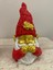 Dekoratif 18X10 cm 3'lü Cüce Noel Baba Biblo Set Kırmızı İnci Gold Renkli Ev Dekorasyon Yılbaşı Christmas Yeni Yıl Heykel 9