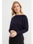 Basic Kayık Yaka Yarasa Kol Bluz 2