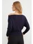 Basic Kayık Yaka Yarasa Kol Bluz 6