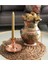 Şamdan ve Mumluk, Bakır Fırfırlı, Şık ve Zarif Dekoratif Ürün 1