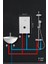 Flow E9 9000 Watt Beyaz Şofben 9 lt/dk Su Isıtma Kapasitesi Merkezi Sistem Güneş Uyumlu 5