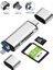 Type C USB Kart Okuyucu Micro SD Card Reader Dönüştürücü Adaptör Taşınabilir ve Kullanımı Kolay 4