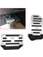2pcs Gaz Hızlandırıcı Pedal ve Fren Pedalı Kapak Ayak Pedi Evrensel Otomatik Şanzıman Arabası (Yurt Dışından) 2