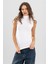 Kadın Pamuklu Balıkçı Yaka BODY 6320 Beyaz 3