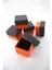 Turuncu Siyah Kutu 6 cm x 6 cm x 5 cm 10 Adet 1