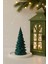 Dekoratif Yılbaşı Ağacı Mum, Yeşil Noel Ev Dekoru, Masa Dekoru, Hediyelik, Yılbaşı Mumu 3