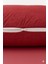 Vevra 2 Li Düz Kırmızı Renk Yastık Kılıfı Pamuklu Kumaş Fermuarlı 4