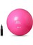 65 cm Anti-Burst Gymball (Pompa Dahil) Unisex Pilates Topu Fuşya 2